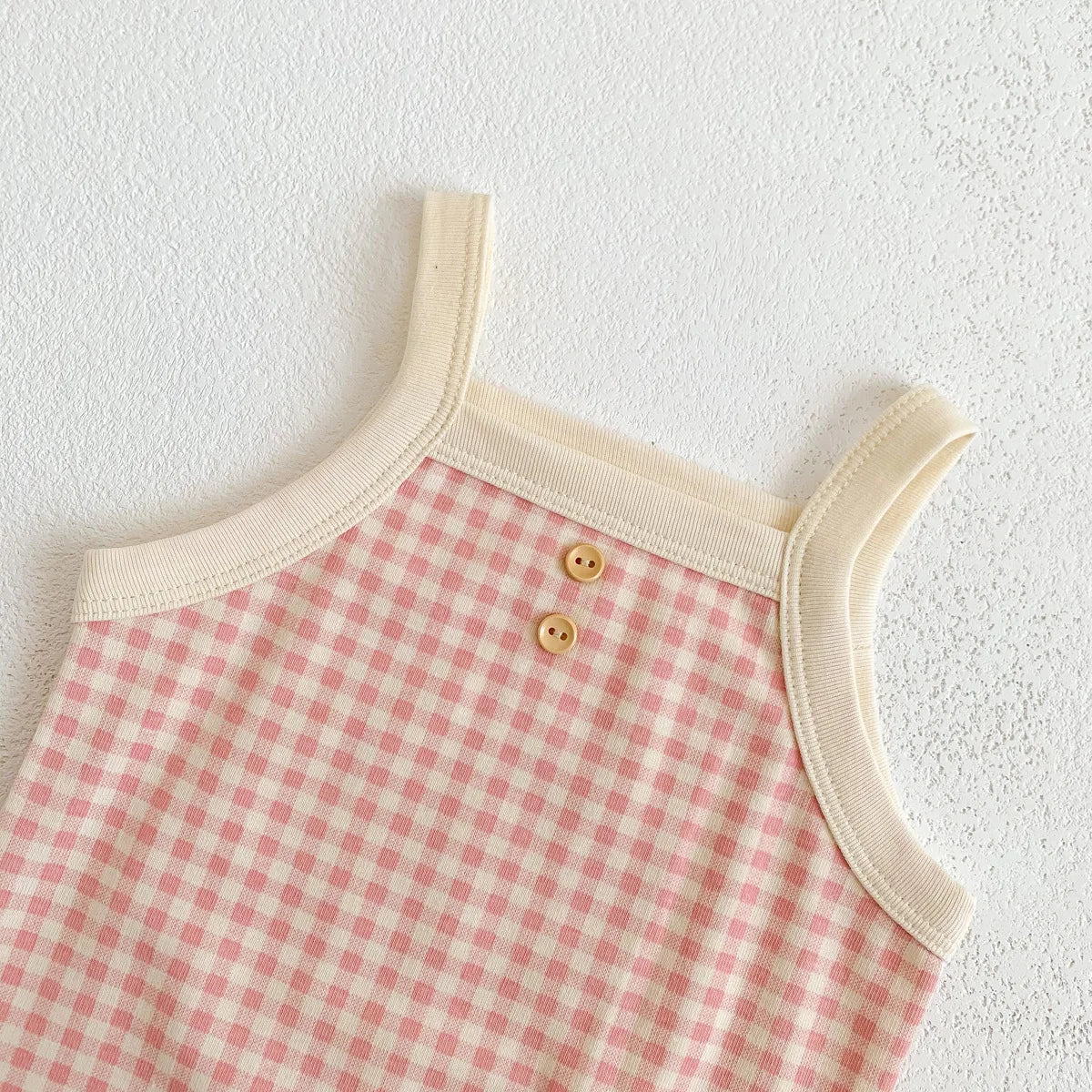Body Xadrez Baby Chic Alcinhas